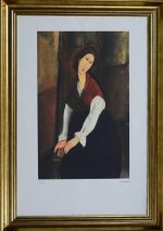 Portretul doamnei Jeanne - Amedeo Modigliani - imagine 2