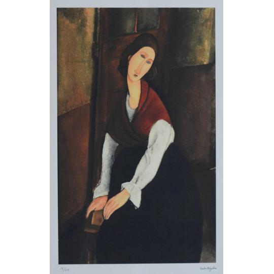 Portretul doamnei Jeanne - Amedeo Modigliani