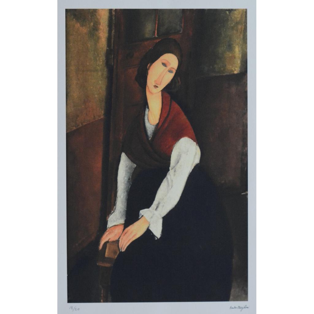 Portretul doamnei Jeanne - Amedeo Modigliani