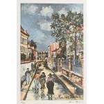 Stradă din Montmartre - Maurice Utrillo