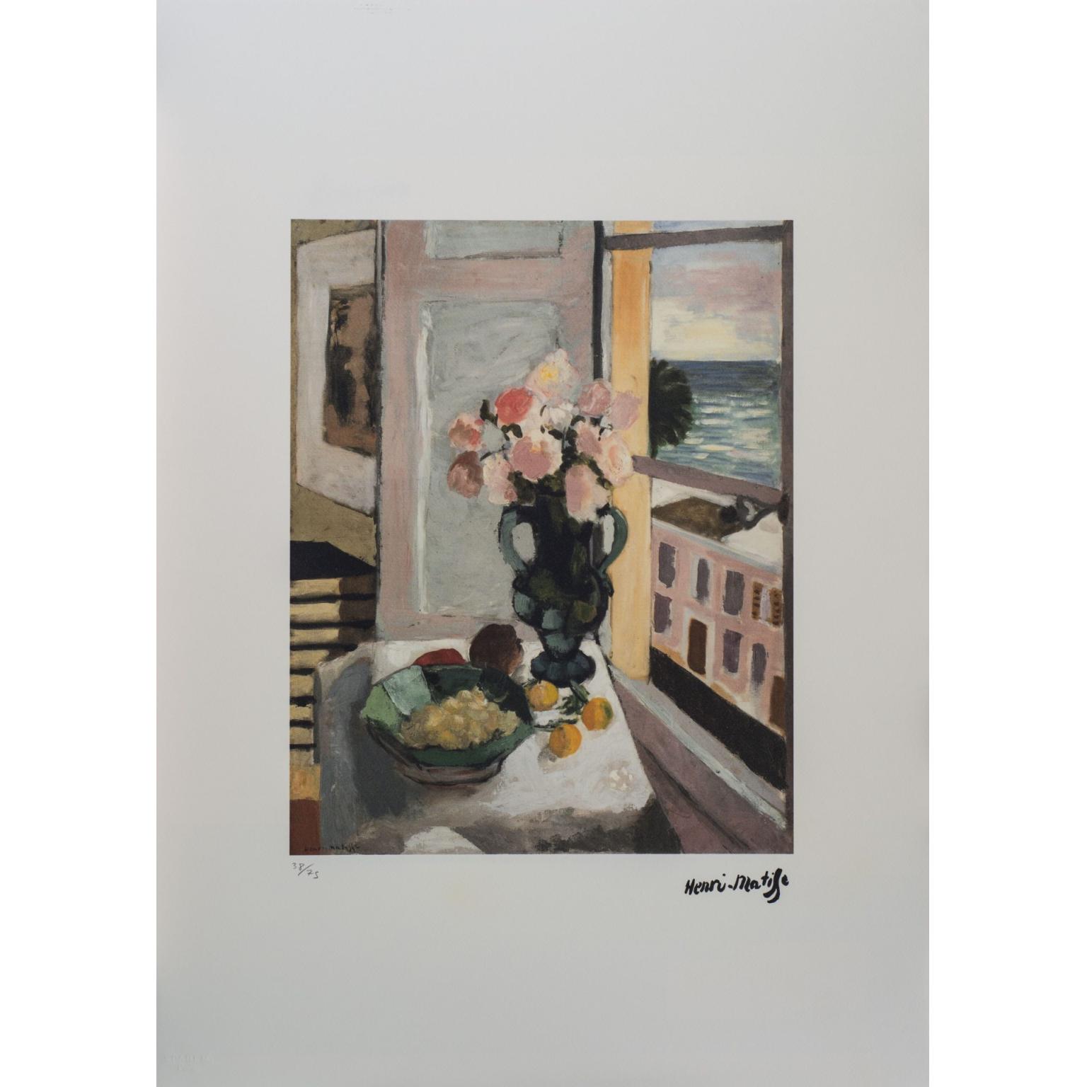 Fereastră spre Mediterană - Henri Matisse