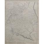 Hartă veche - Rusia in Europa