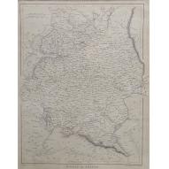 Hartă veche - Rusia in Europa