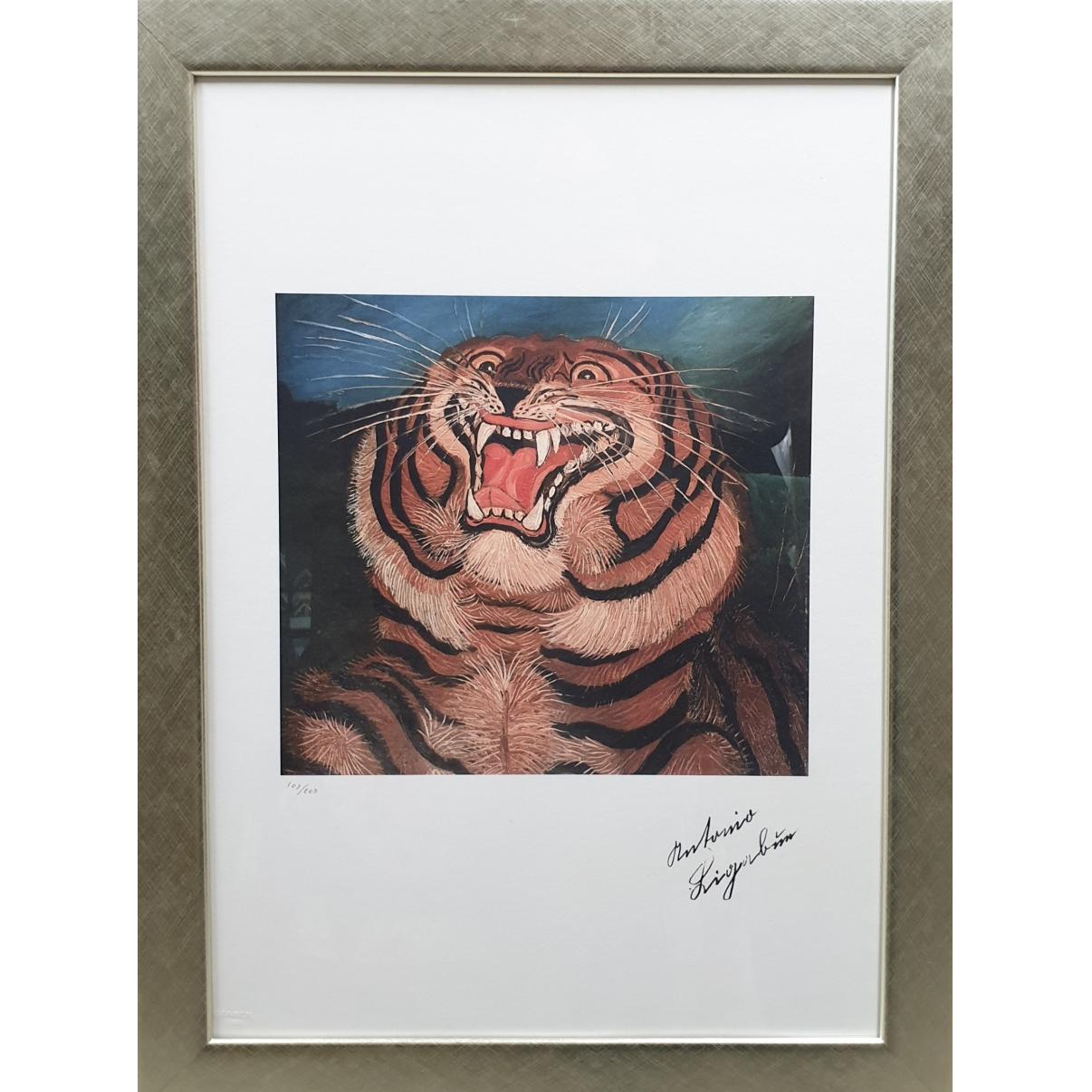 Tigru - Antonio Ligabue - imagine 2