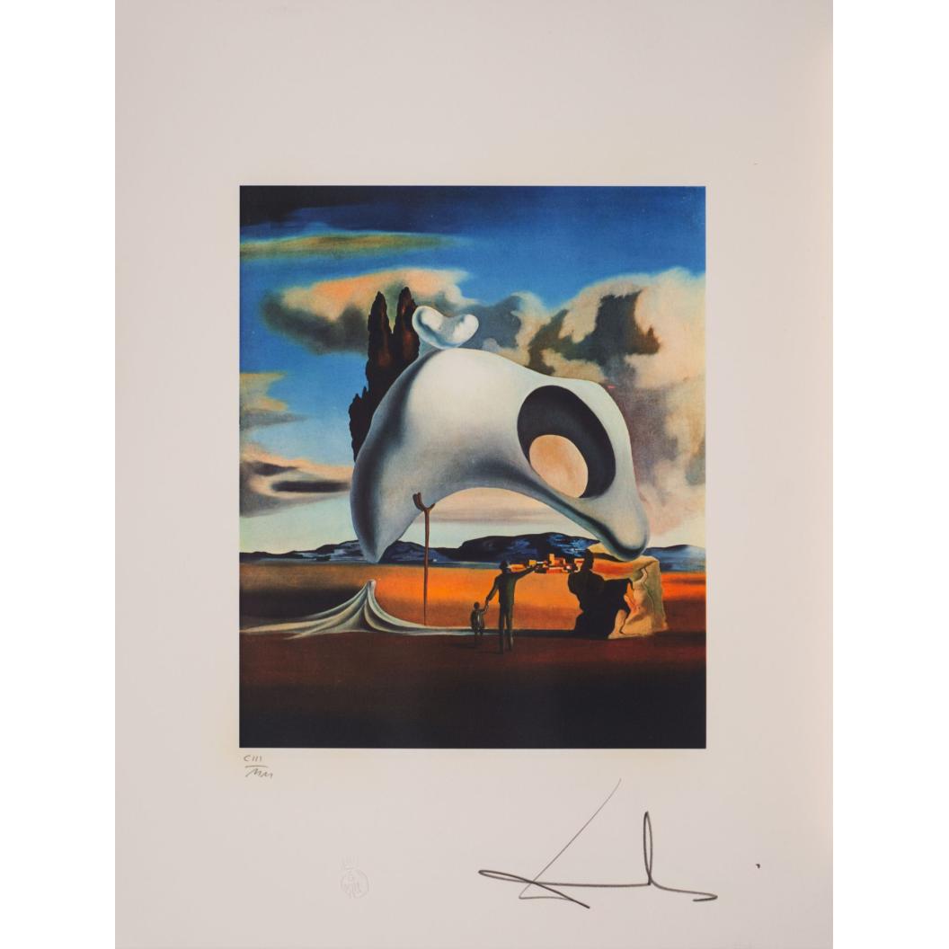 Ruinele atavismului - Salvador Dali