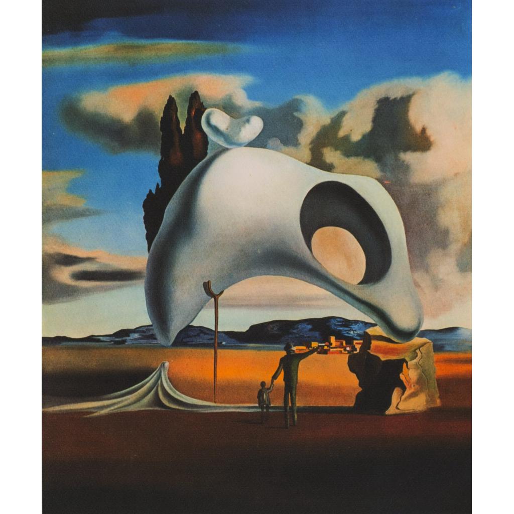 Ruinele atavismului - Salvador Dali