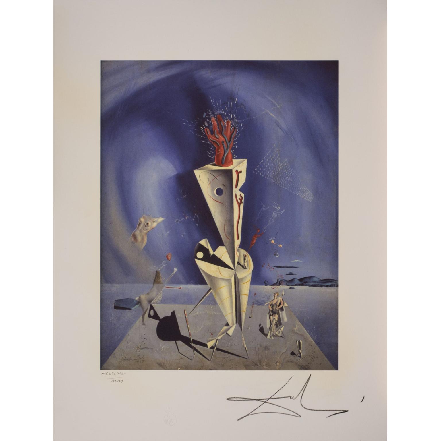 Mâna și aparatul- Salvador Dali