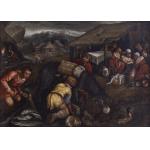 Peisaj de iarnă - dupa Jacopo Bassano (sec 17 )