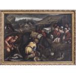 Peisaj de iarnă - dupa Jacopo Bassano (sec 17 )