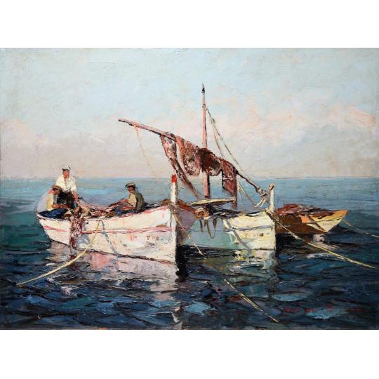 Pescari în larg - Jacques Van Den Busche