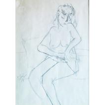 Nud pe canapea- Vasile Grigore