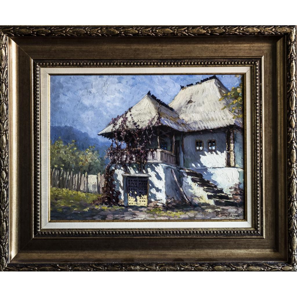 Peisaj cu casă - Ștefan Dimitrescu - imagine 2