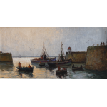 Bărci de pescuit în port - Gabriel Deschamps