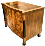 Comoda 3 sertare Biedermeier - imagine 2