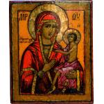 Icoană Maica Domnului cu Pruncul - sec 19