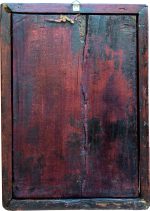 Icoană Maica Domnului cu Pruncul - prăznicar sec 19 - imagine 2