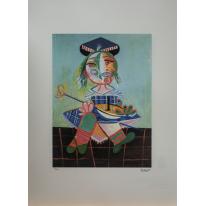 Fata cu barcă - Pablo Picasso