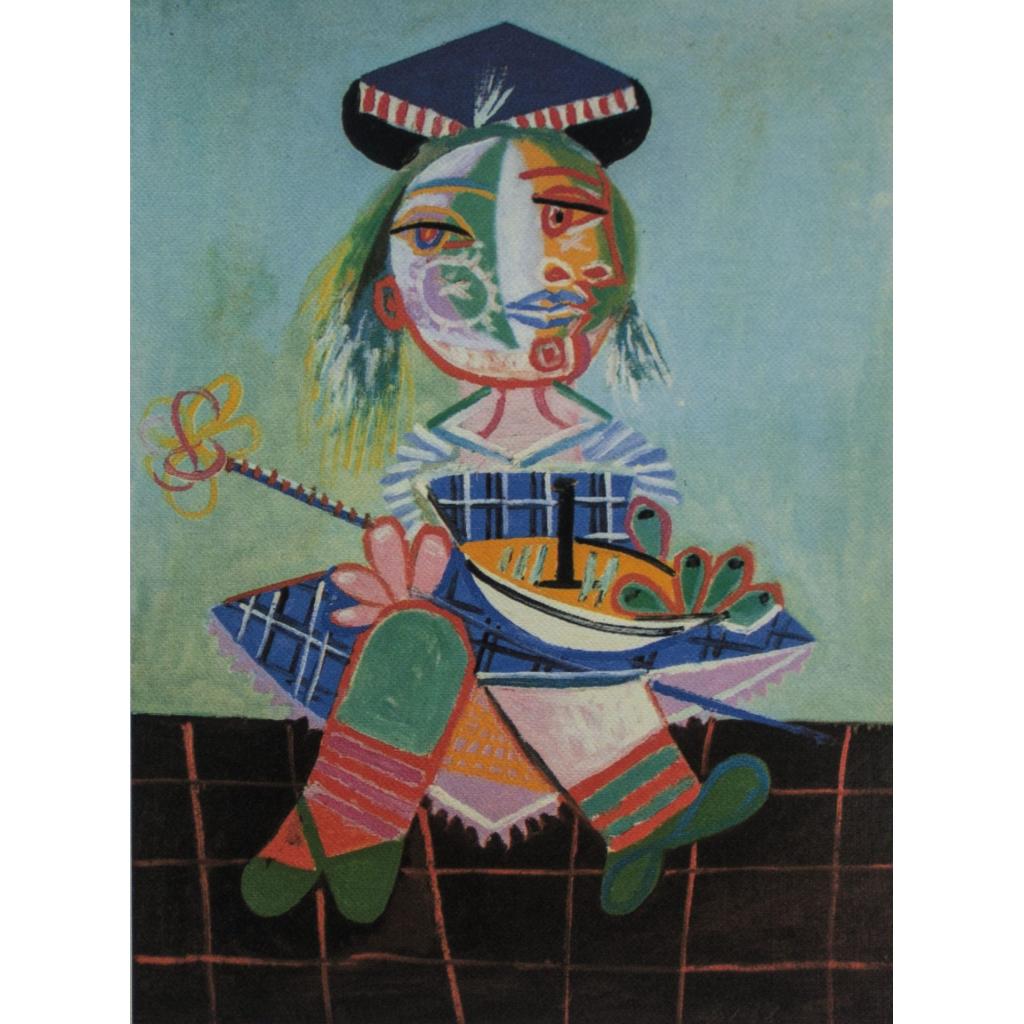 Fata cu barcă - Pablo Picasso
