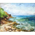 Țărm stâncos - Gheorghe Cardas