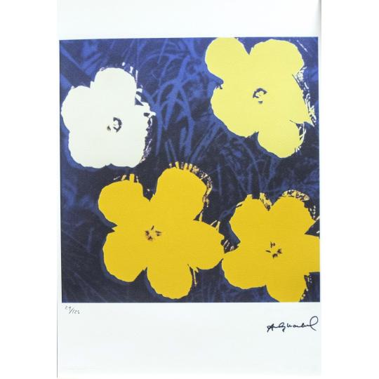Spring flower - Andy Warhol | Tablouri ulei pe panza, acuarele, acrylic pe panza, cromolitografii | Galerie de arta Bucuresti sector 6