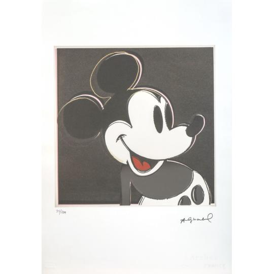 Mickey black - Andy Warhol