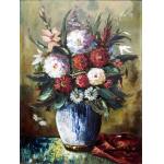 Vază cu flori - Pictor neidentificat