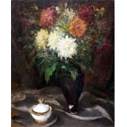 Vază cu flori - Georges Mărculescu