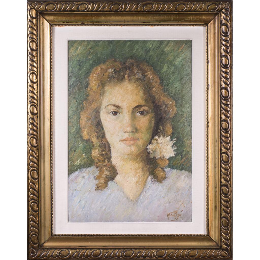 Portret tânără - Filip Marin - imagine 2