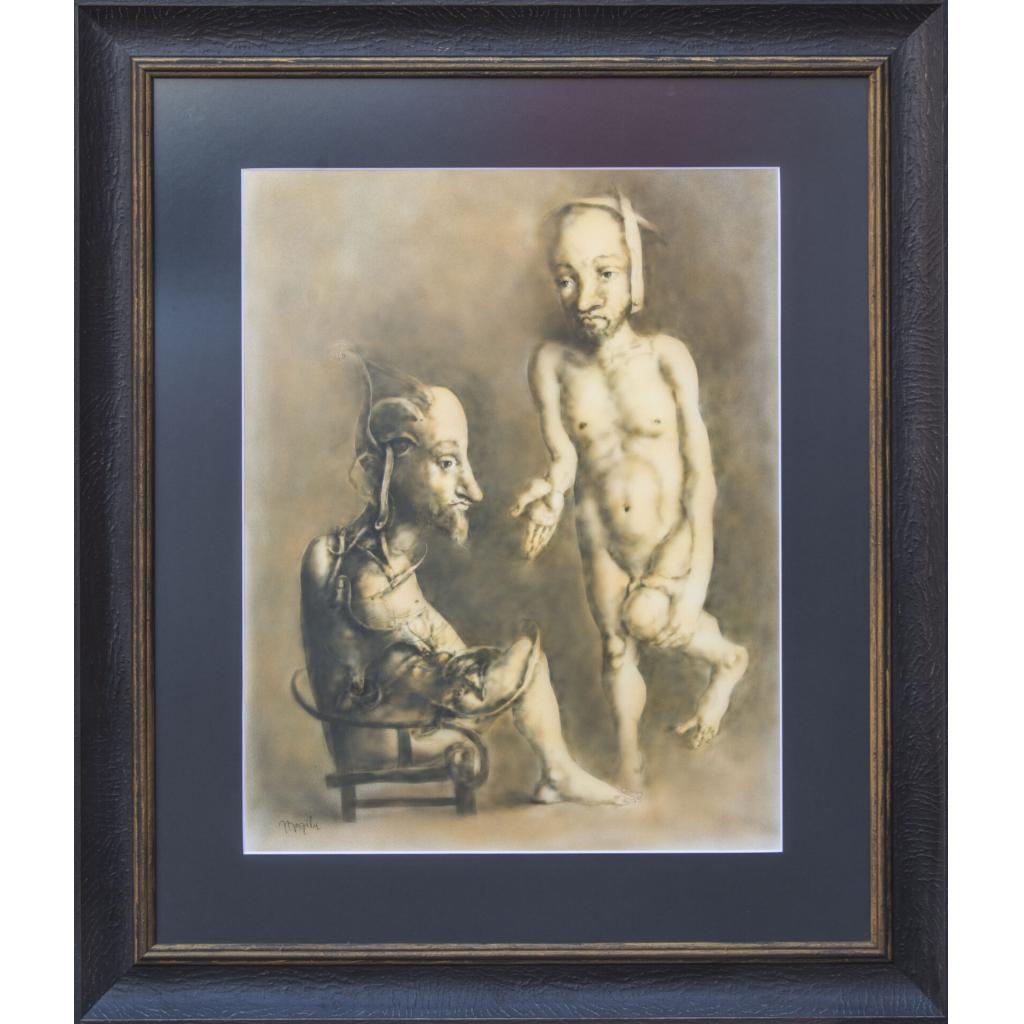 Wise Man and Apprentice - Georges Mazilu - imagine 2