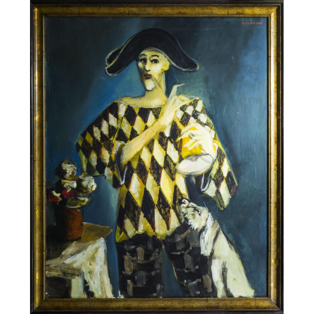 Arlechin - Mircea Ciobanu, elevul lui Corneliu Baba