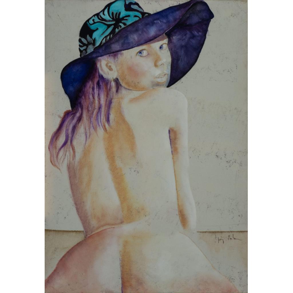 Portretul unei femei cu palarie - Guy Patrier