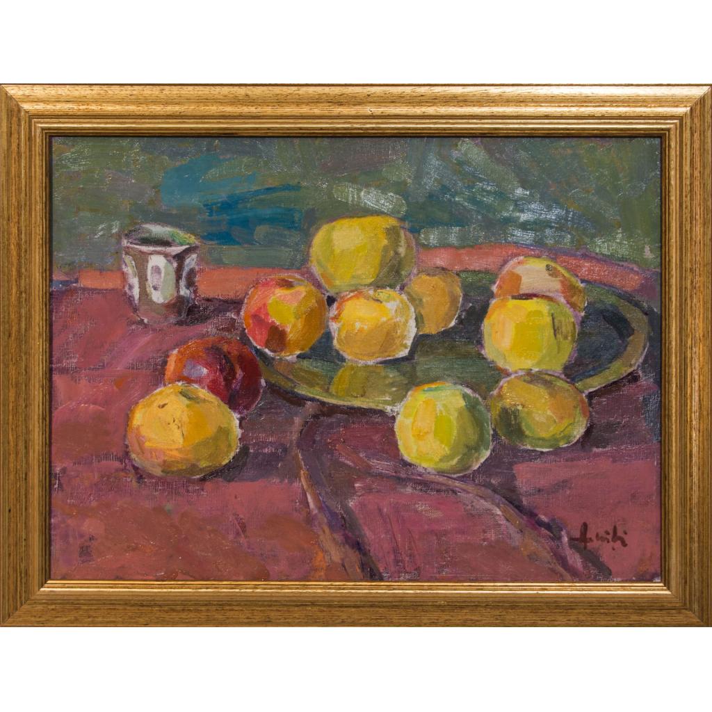 Natură statică cu mere - Aurel Aniței