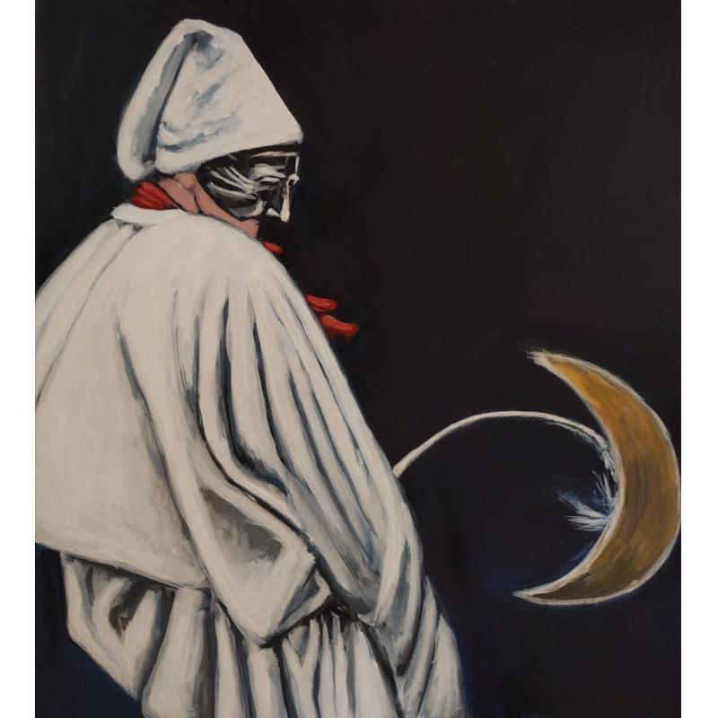 Pulcinella (pissing on the moon) - Bogdan Țigan