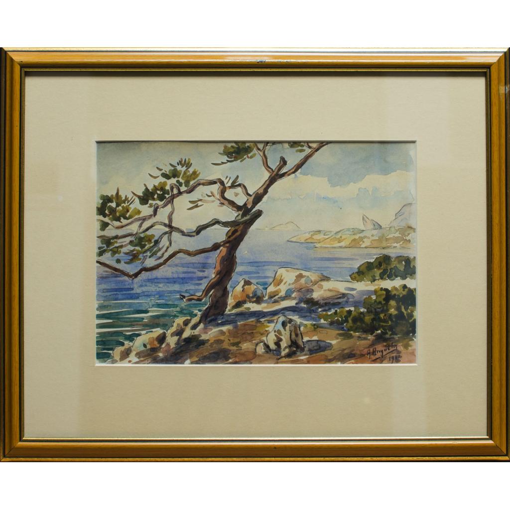 Peisaj la Marea Mediterană - A. Anguelis