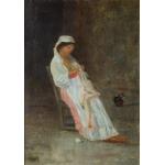 Fata care coase - Pierre Auguste Bellet