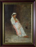 Fata care coase - Pierre Auguste Bellet