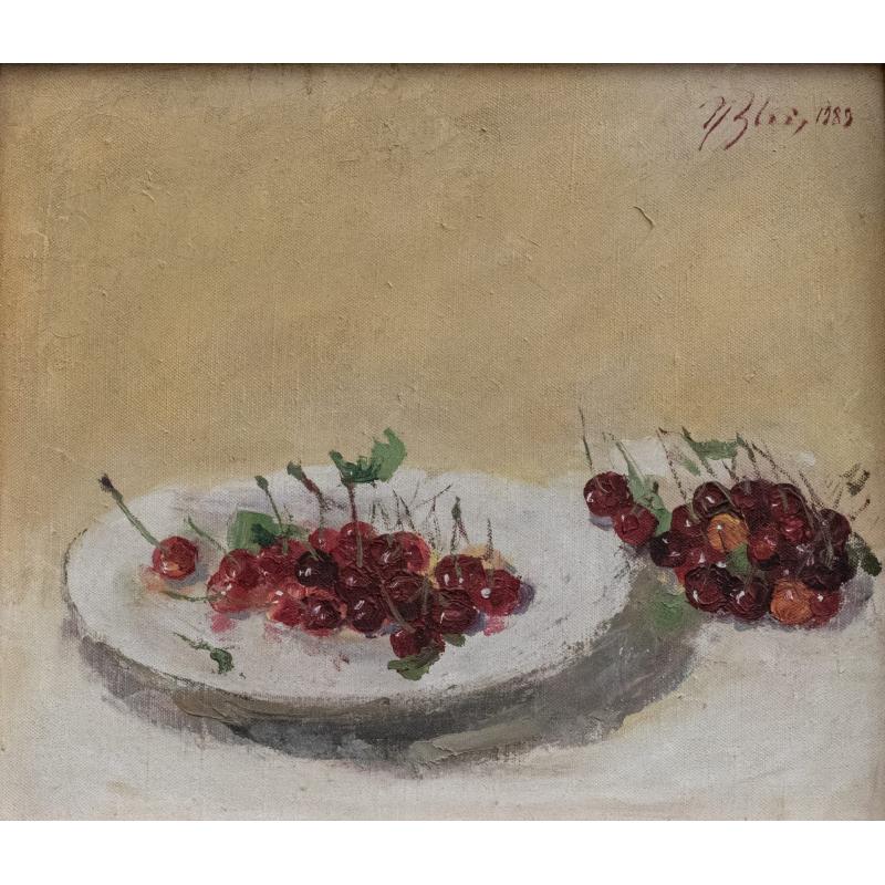 Farfurie cu cireșe - Nicolae Blei