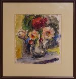 Vază cu flori - Ecaterina Cristescu Delighioz