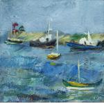 Barci în port - Dumitru Icodim