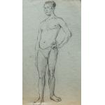 Studiu bărbat - Pictor Neidentificat