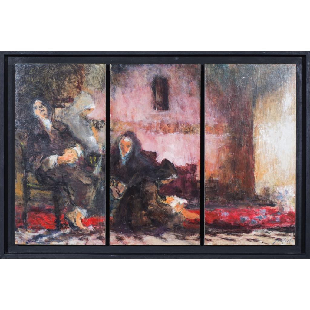 Triptic călugarițe - Bernard Merle