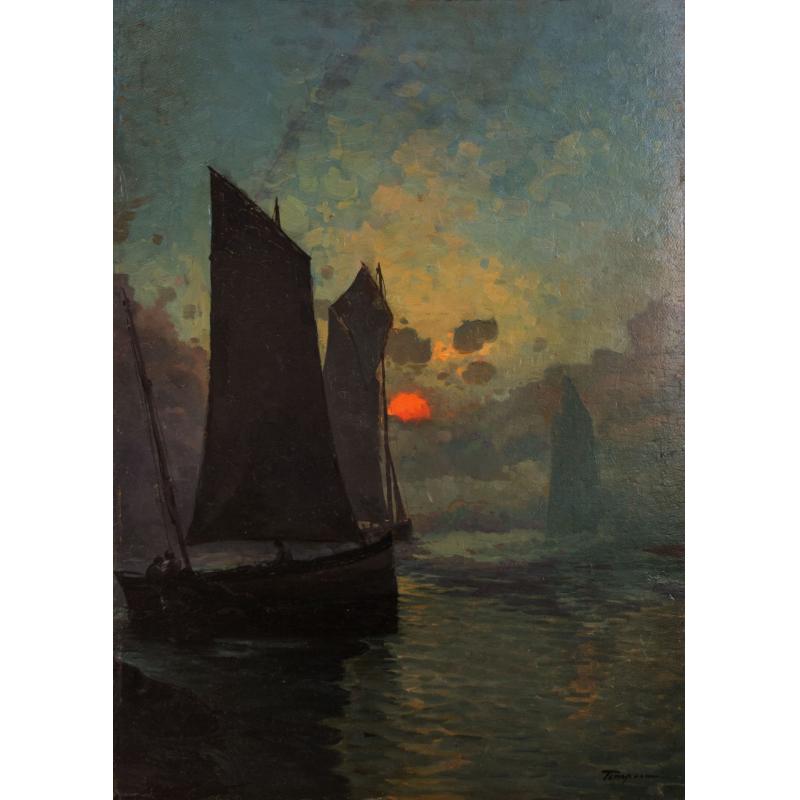 Răsărit pe mare - Nicolae Tempeanu