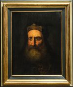 Portret de rabin - școala olandeză