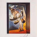 Fecioara sodomizată de coarnele castității - Salvador Dali