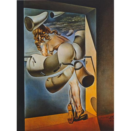 Fecioara sodomizată de coarnele castității - Salvador Dali