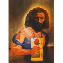 Inima sfântă a lui Isus - Salvador Dali