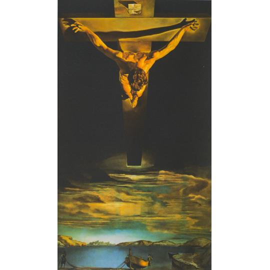 Crucifixion Corpus Hypercubus - Salvador Dali