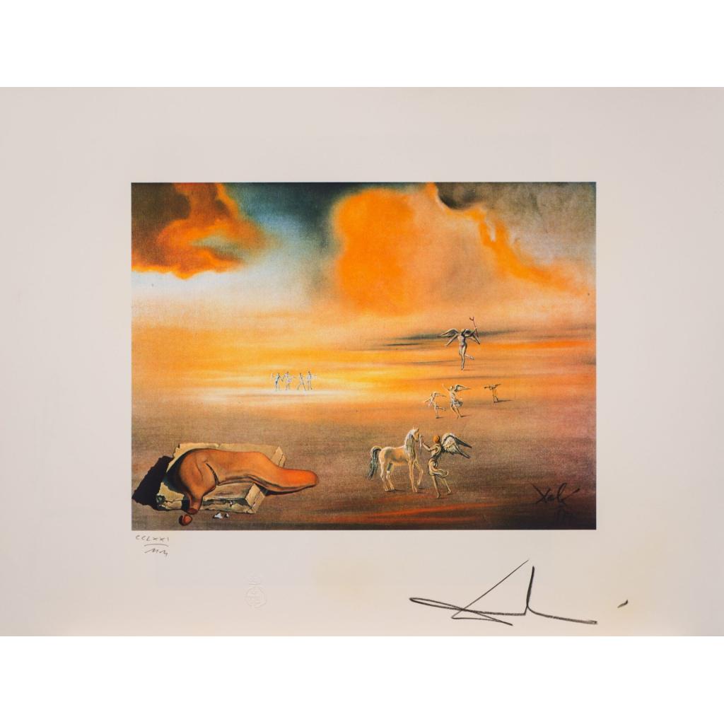 Peisaj angelic - Salvador Dali