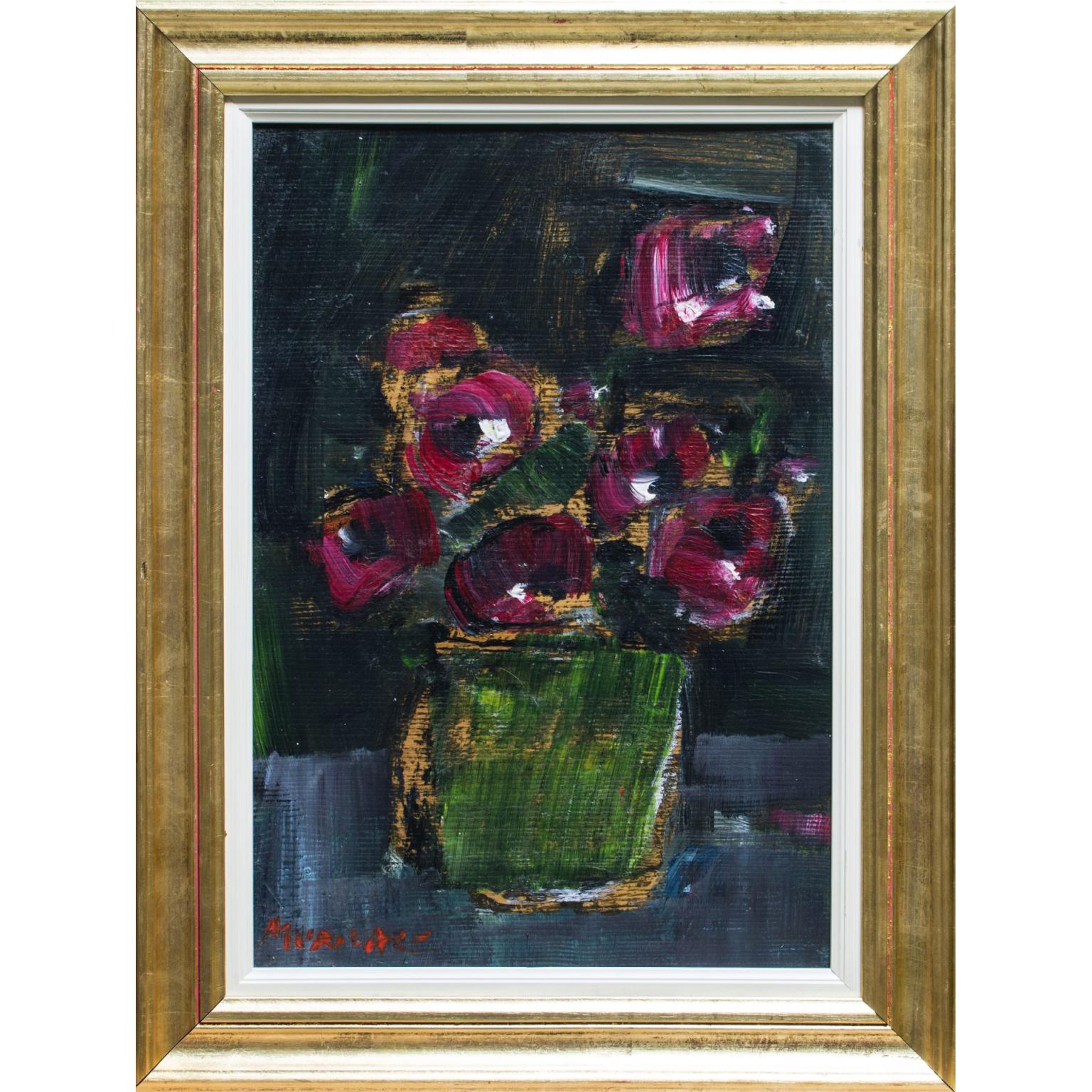 Anemone in vas verde - Murivale