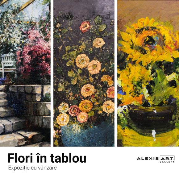 Expoziție ” Flori în tablou “